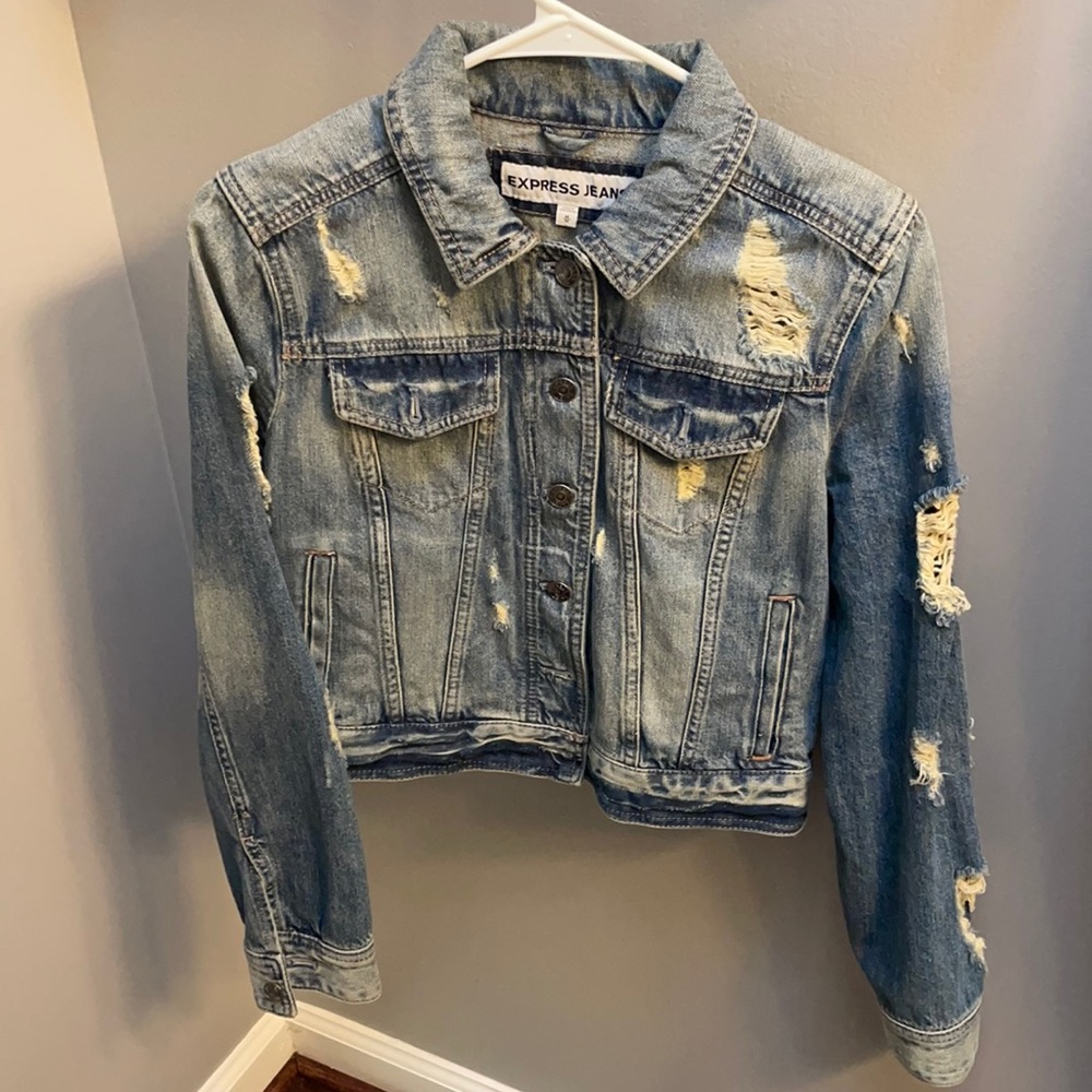 Pre-owned Express Jeans denim jacket